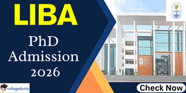 LIBA PhD Admission January 2026 Begins